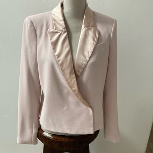 NWT Mark&James blush jacket,SILK DETAIL & lining,M